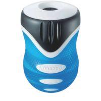 MAPED CLEAN GRIP TEK DELİKLİ KALEMTRAŞ ( MAVİ )
