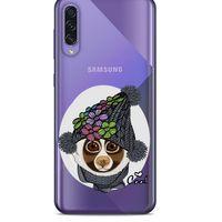 Zoologix (42) Samsung Galaxy A50s Şeffaf Kılıf Silikon Desenli