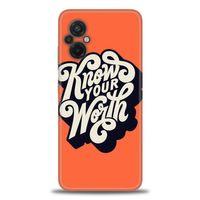 Xiaomi Poco M5 Kılıf HD Baskılı Kılıf - Know Your Worth + Tam Ekran Koruyucu
