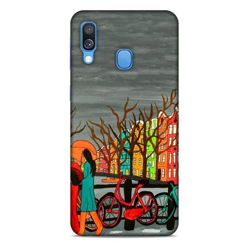Cityx (43) Samsung Galaxy A40 Kılıf Silikon Kapak Desenli