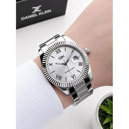 Daniel Klein Damat Ve Takım Elbiseye Özel 2 Yıl Garantili Çelik Kordon Erkek Kol Saati VS.BLKT.0998