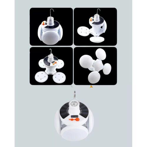 Güneş Enerjili Usb Şarj Edilebilir 5 Modlu Katlanabilir Led Kamp Işığı