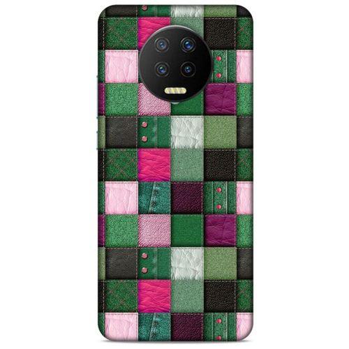 Lopard İnfinix Note 7 Uyumlu Kılıf Patchwork (34) Slim Armor Kılıf