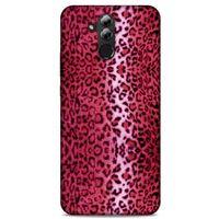 Leopar Kırmızı Huawei Mate 20 Lite Kılıf