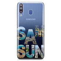 Samsung Galaxy M30 Kılıf Samsun Gezi Arka Kapak Koruma Desenli Full Koruyucu