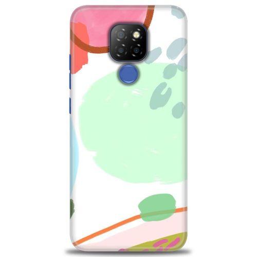 General Mobile GM 20 Kılıf HD Baskılı Kılıf - Benekli + Tam Ekran Koruyucu