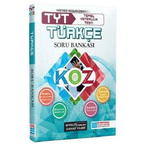 TYT 1.Oturum Türkçe Koz Serisi Soru Bankası Evrensel İletişim Yayınları
