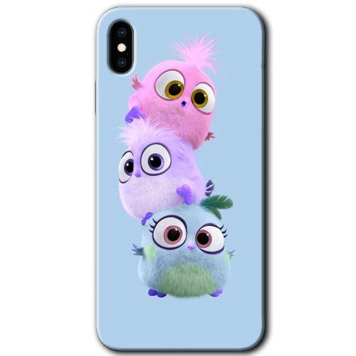 iPhone Xs Max Kılıf Baskılı Kapak - Puffy +Tam Ekran Koruyucu