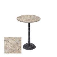 Dockers Bistro Döküm Ayak Çipa-6075 Masa - (Werzalit, Wermodin ve Allzalit Tabla 60 cm çap) - Scala Marble