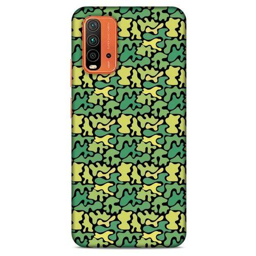 Lopard Xiaomi Redmi Note 9 4g Uyumlu Kılıf Kamuflaj (94) Tough Armor Kılıf