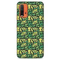 Lopard Xiaomi Redmi Note 9 4g Uyumlu Kılıf Kamuflaj (94) Tough Armor Kılıf