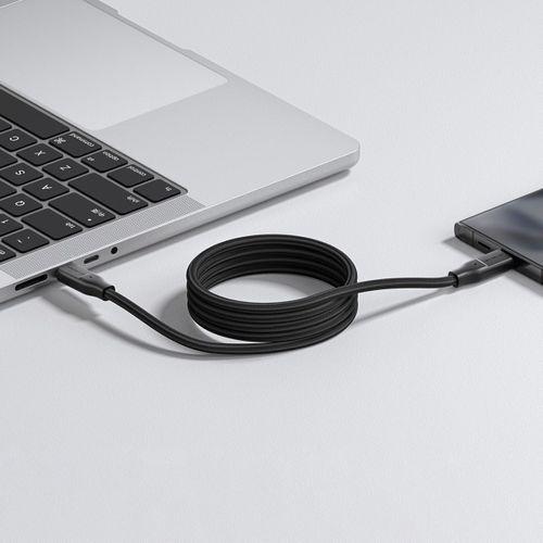 Amazingthing Magcord Serisi Magnetik Örgülü Tasarımlı Type-C to Type-C PD Data ve Şarj Kablosu 60W 1.2M