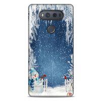 LG K61 Kılıf Snowix (6) Silikon Kılıf Açık Mavi
