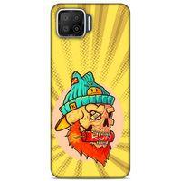 Lopard Oppo A73 Uyumlu Kılıf Tattoo's (32) Soft Silikon Kılıf Run
