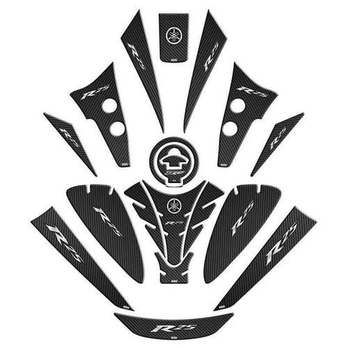 YAMAHA Yamaha R25 2019 - 2024 Uyumlu Tank Pad Set 001