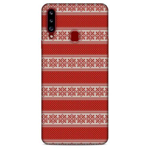 Kazak (7) Desenli Silikon Kapak Samsung Galaxy A20s Kılıf