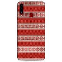 Kazak (7) Desenli Silikon Kapak Samsung Galaxy A20s Kılıf