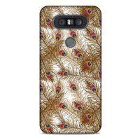 LG K41S - K51S Kılıf Desenli Özel Seri Tüyler (25) Antişok Kapak