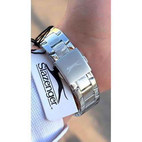 Slazenger İtalyan Tasarım Bileklik Hediyeli 2 Yıl Garantili 10 Atm Çelik Erkek Kol Saat ESL.2527.03