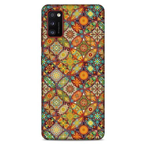 Ethnic Culture (60) Samsung Galaxy A41 Kılıf Silikon Kapak Desenli