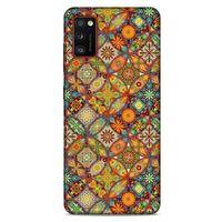 Ethnic Culture (60) Samsung Galaxy A41 Kılıf Silikon Kapak Desenli
