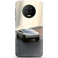 Lopard İnfinix Note 7 Uyumlu Kılıf PickUpX (17) Tasarım Kılıf Gümüş Gri