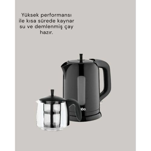Sıcak Tutma Özellikli 2’si 1 Arada Çay Makinesi Ve Su Isıtıcı