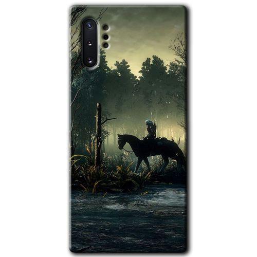 Potkal Hediye Fabrikası Samsung Galaxy Note 10 Plus Kılıf HD Desen Baskılı Arka Kapak - Savaşçı