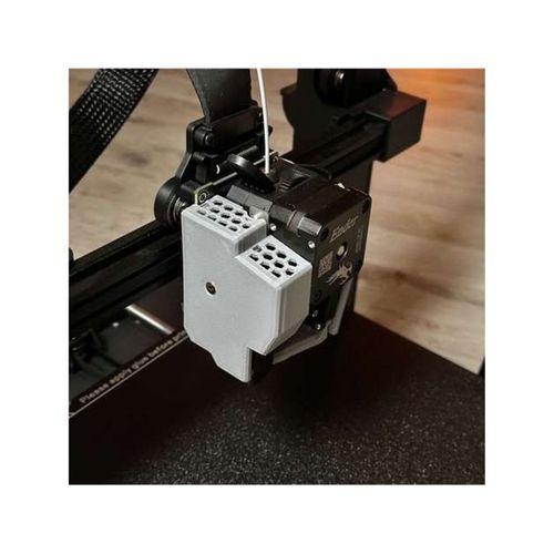 Ender 3 V3 SE Kapağı ve Braketi Orijinal Konut Değişimi ve Fan Taşıma (Bu ürün Sadece Plastik parçadır - Almadan Önce Soru Sorabilirsiniz)
