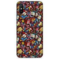 Graffitix (47) Desenli Silikon Kapak Xiaomi Redmi 9A Kılıf