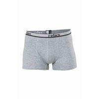 Relax Pamuklu Esnek Erkek Boxer Gri - 1268A