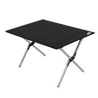 Kamp Ayısı® Alüminyum Katlanabilir Large Kamp ve Piknik Masası, Çantalı, Siyah