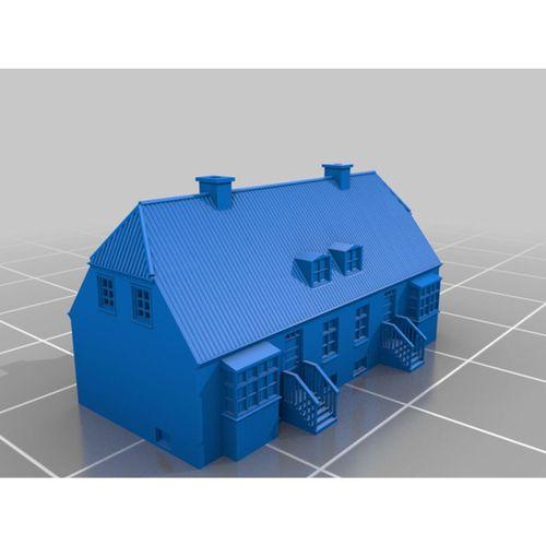 Ev 1/500 3mm Wargaming ve T Ölçekli Model Trenler için (Bu ürün Sadece Plastik parçadır - Almadan Önce Soru Sorabilirsiniz)