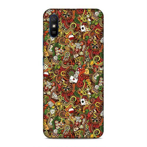 Xiaomi Redmi 9a Kılıf Okey Tavla 51 Arka Kapak Silikon Koruma Full Koruyucu