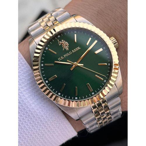 U.S.Polo Assn Çelik Kasa Ve Kordon 2 Yıl Garantili 5 Atm Suya Dayanıklı Erkek Kol Saati E.USP1111-01