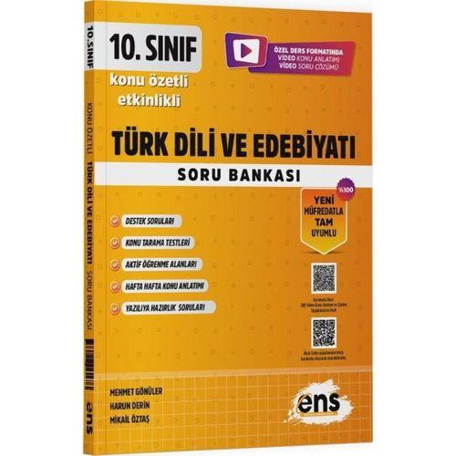 10. Sınıf Türk Dili ve Edebiyatı Etkinlikli Soru Bankası ENS Yayıncılık