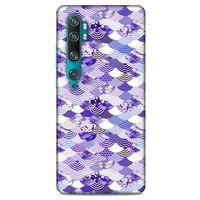 Xiaomi Mi Cc9 Pro Kılıf Pastel Renkler (15) Antişok Kılıf Mor Beyaz