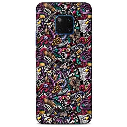 Graffitix (4) Desenli Silikon Kapak Huawei Mate 20 Pro Kılıf