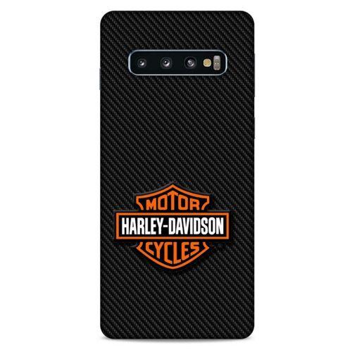 Samsung Galaxy S10 Uyumlu Kılıf Motorsiklet (4) Koruma Kılıfı Harley Davidson