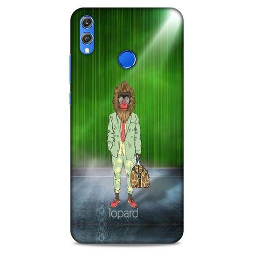 Huawei Honor 8x Kılıf FunnyMaX (29) Arka Koruma Kılıfı Yeşil