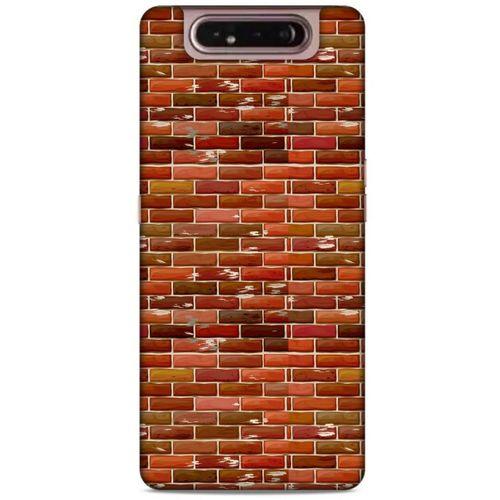 Samsung Galaxy A80 Kılıf Baskılı Özel Seri Taşlı (4) Koruma Kılıfı