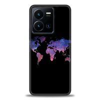 Xiaomi Redmi Note 12 5G Kılıf HD Baskılı Kılıf - Dünya Haritası + Tam Ekran Koruyucu