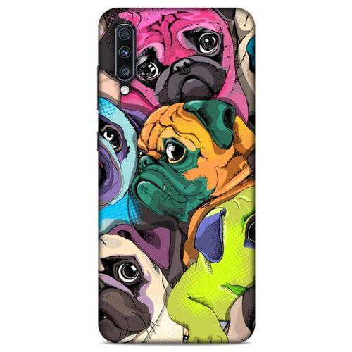 Animax Portre Pugs Samsung Galaxy A70s Kılıf Desenli Silikon