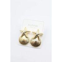 Deniz Kabuğu Küpe - Altın