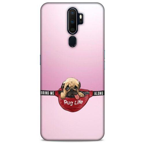 Oppo A9 2020 Kılıf Köpek Kıyafetleri (5) Koruma Kabı Yavru Pug Çanta