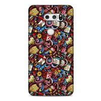 Graffitix (47) Desenli Silikon Kapak LG K50S Kılıf