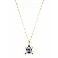 Kaplumbağa Kolye - Altın