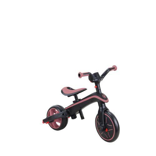 Globber Explorer 4in1 Katlanabilir Bisiklet Koyu Pastel Pembe