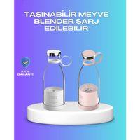 Çevre Dostu Cam Gövdeli Kablosuz Smoothie Blender