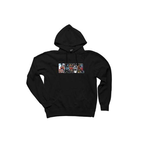 Marvel Spiderman in Post Siyah Kapşonlu Sweatshirt Hoodie